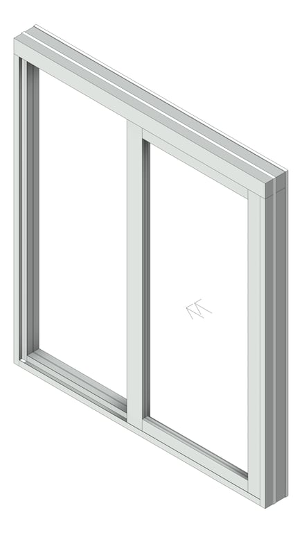 Navigate to Door Sliding Capral AGS 225 1P TopHung SideFixing