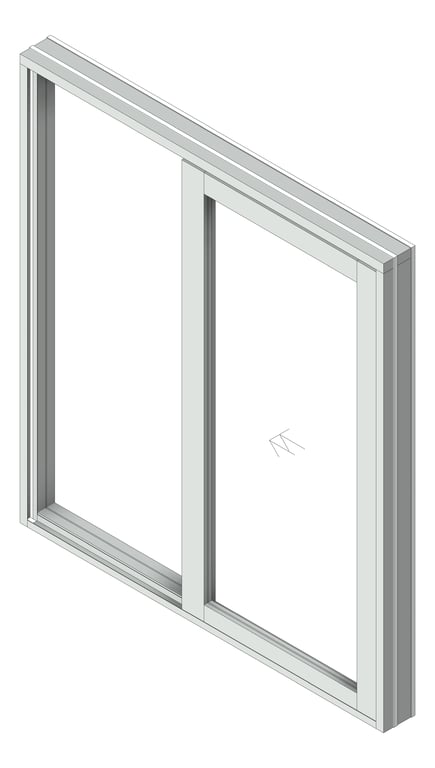 Navigate to Door Sliding Capral AGS 225 1P TopHung TopFixing