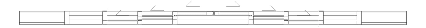 Plan Image of Door Sliding Capral AGS 900 Cavity 6P BiParting