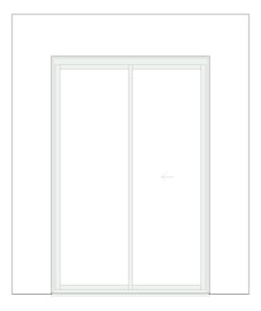 Front Image of Door Sliding Capral Artisan 994TH 2P
