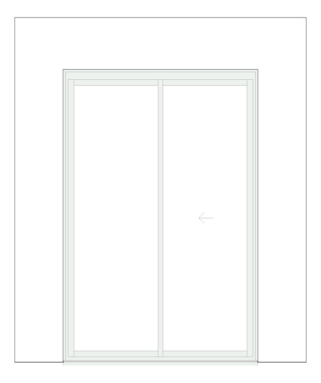 Front Image of Door Sliding Capral Artisan 994TH 2P