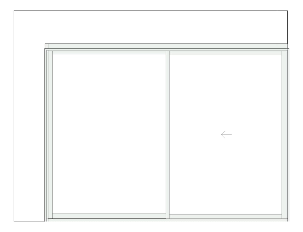 Front Image of Door Sliding Capral Artisan 994TH CornerExt 4P ExtSliding