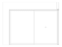 Left Image of Door Sliding Capral Artisan 994TH CornerExt 4P ExtSliding