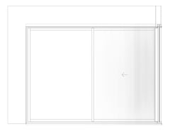 Left Image of Door Sliding Capral Artisan 994TH CornerExt 4P