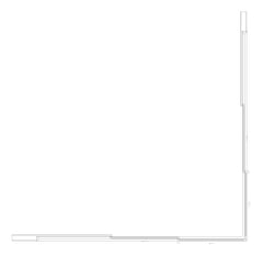 Plan Image of Door Sliding Capral Artisan 994TH CornerExt Recessed 4P