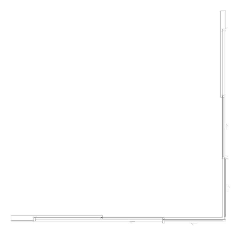 Plan Image of Door Sliding Capral Artisan 994TH CornerExt Recessed 4P