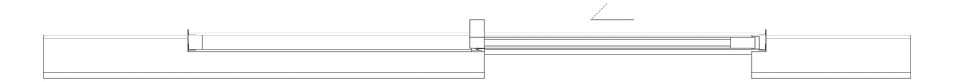 Plan Image of Door Sliding Capral Artisan 994TH Recessed 1P