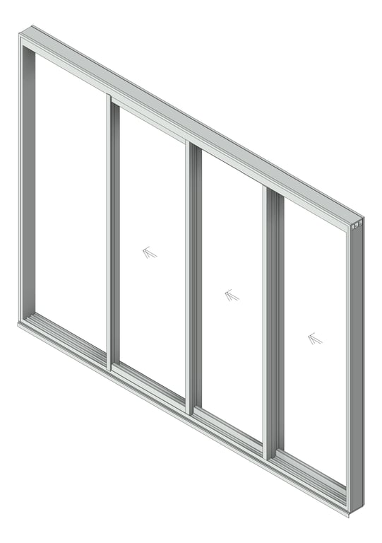 Navigate to Door Sliding Capral Artisan 994TH Recessed 3P