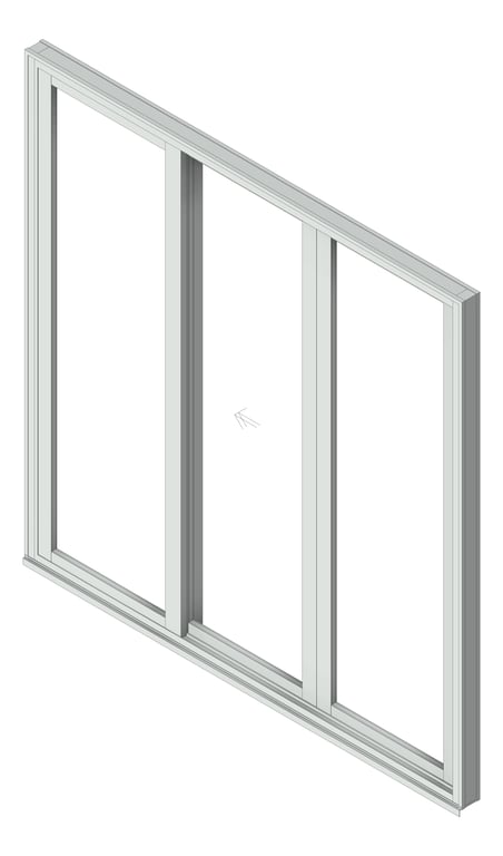 Image of Door Sliding Capral Futureline 994TB 3P OXO