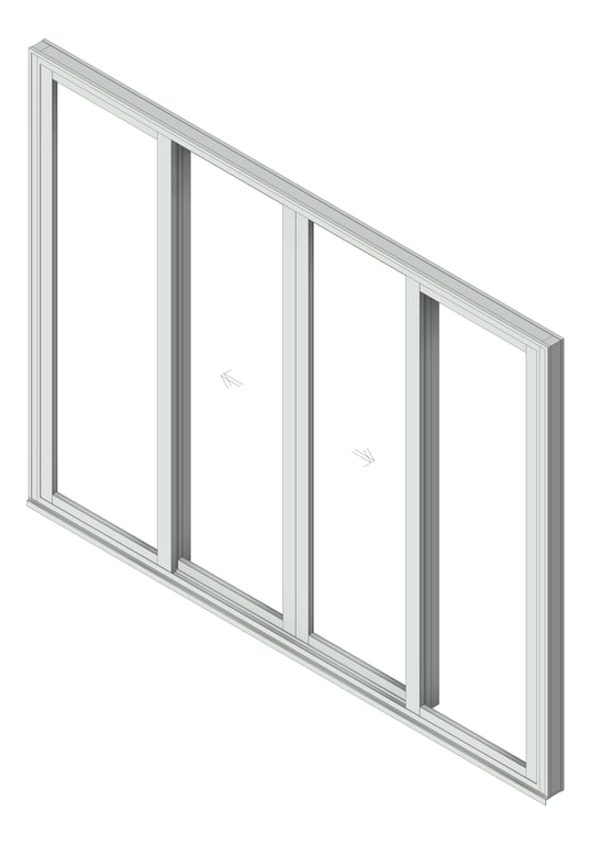 Image of Door Sliding Capral Futureline 994TB 4P BiParting