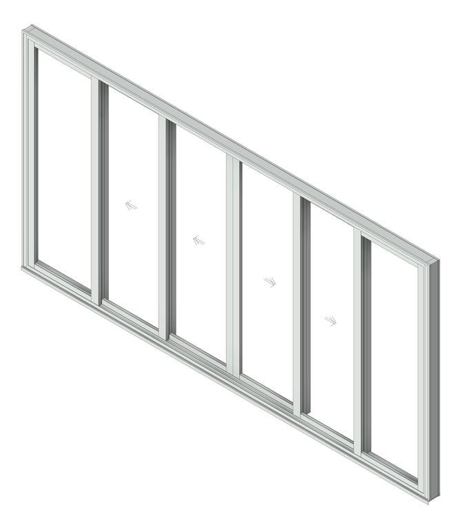 Image of Door Sliding Capral Futureline 994TB 6P BiParting