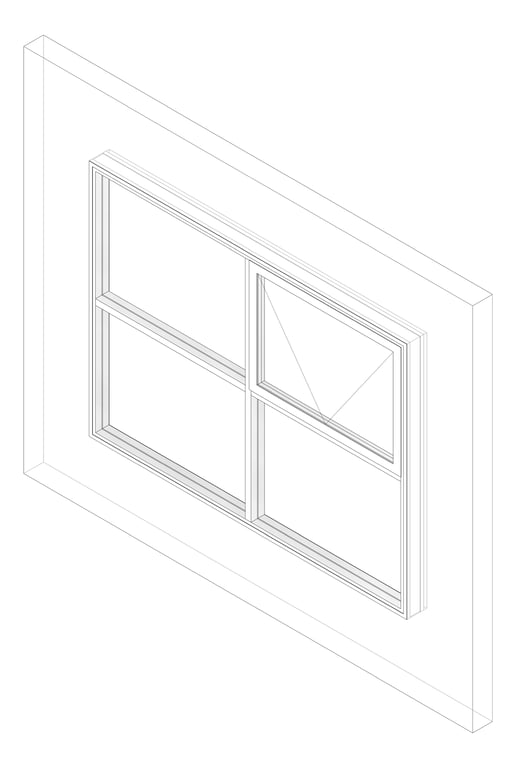 3D Documentation Image of Window Awning Capral AGS 35