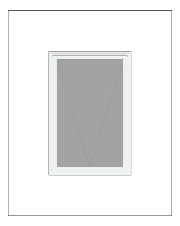 Front Image of Window Awning Capral AGS 35 HookHinge