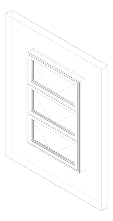 3D Documentation Image of Window Awning Capral AGS 35 V Multiple