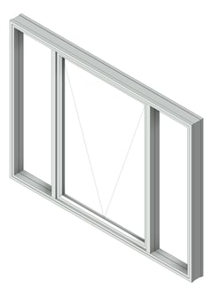 3D Shaded Image of Window Awning Capral AGS 382
