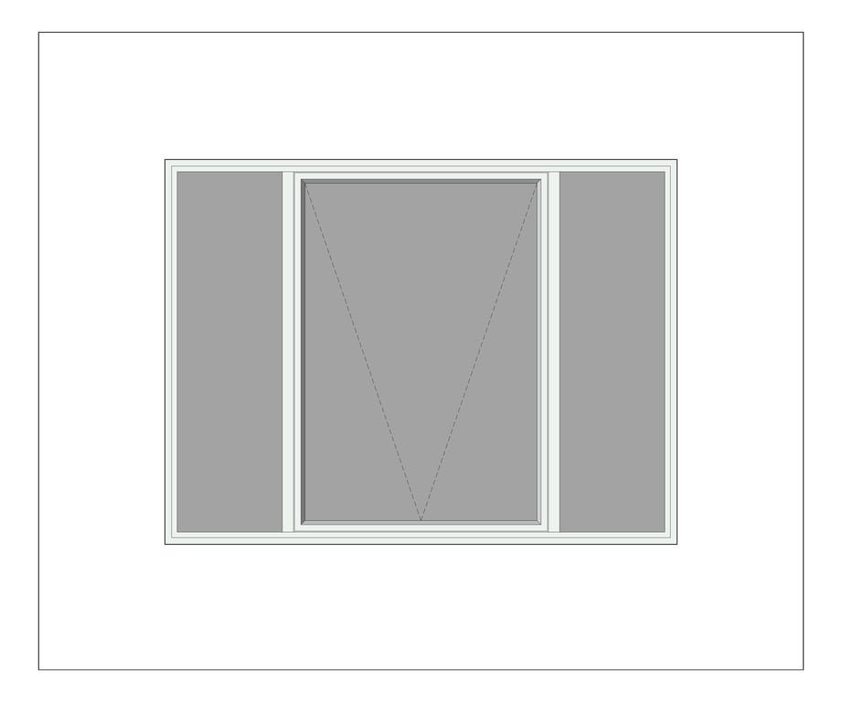 Front Image of Window Awning Capral AGS 382