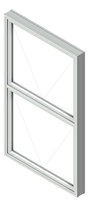 3D Shaded Image of Window Awning Capral AGS 382 V Multiple