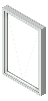 3D Shaded Image of Window Awning Capral AGS 482