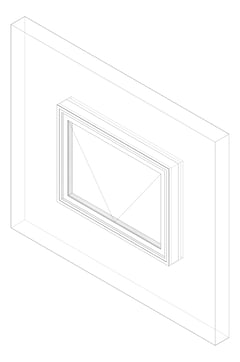 3D Documentation Image of Window Awning Capral AGS 50