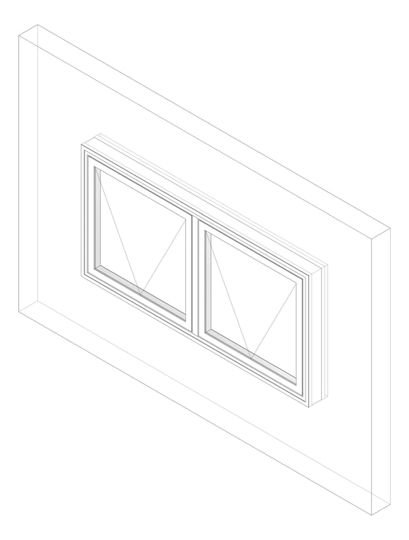 3D Documentation Image of Window Awning Capral AGS 50 H Multiple