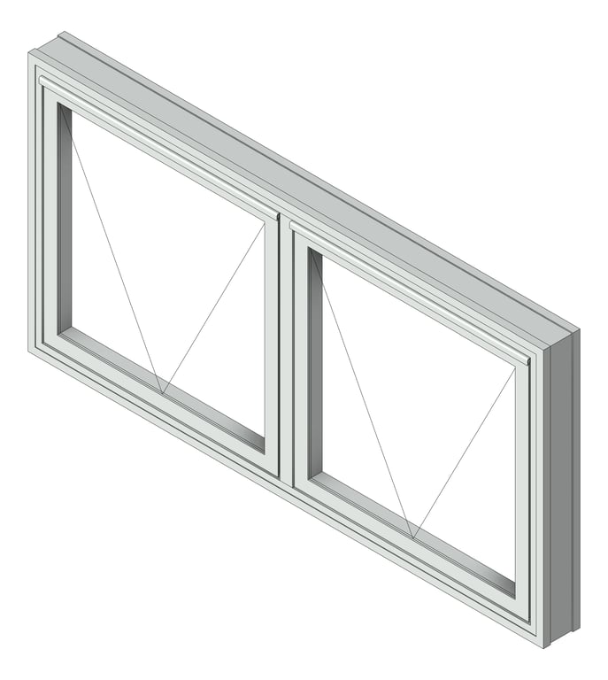 Window Awning Capral AGS 50 H Multiple HookHinge