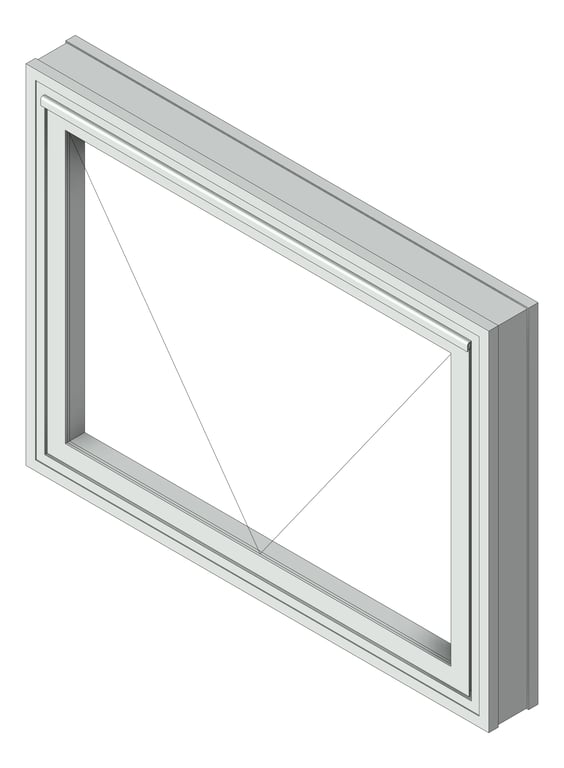 Image of Window Awning Capral AGS 50 HookHinge