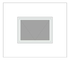 Front Image of Window Awning Capral AGS 50 HookHinge