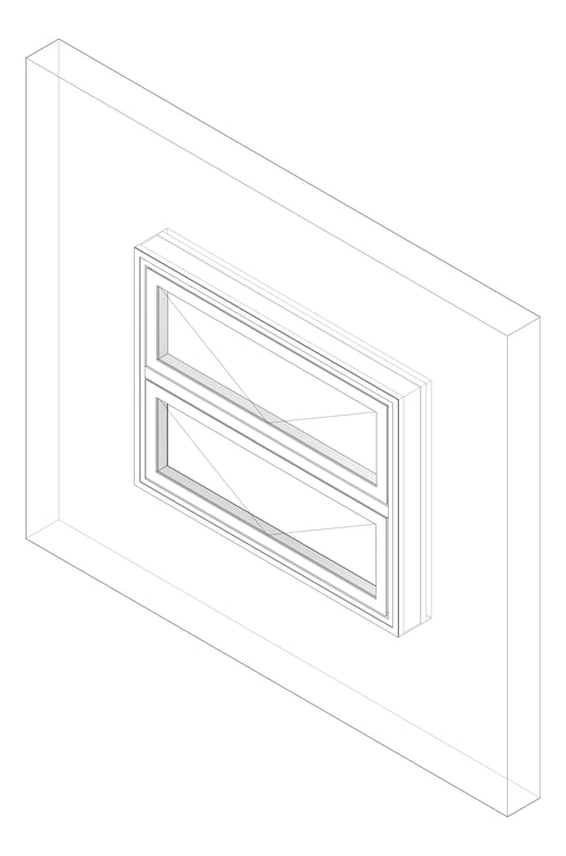 3D Documentation Image of Window Awning Capral AGS 50 V Multiple
