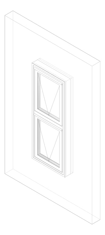 3D Documentation Image of Window Awning Capral AGS 50 V Multiple HookHinge