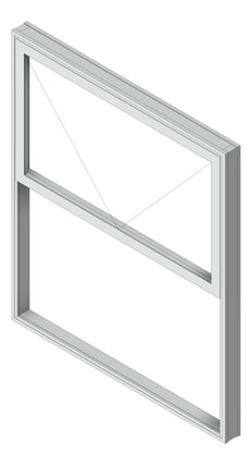 3D Shaded Image of Window Awning Capral Artisan 992 2V
