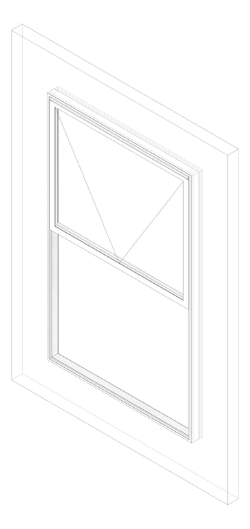 3D Documentation Image of Window Awning Capral Artisan 992 2V HookHinge