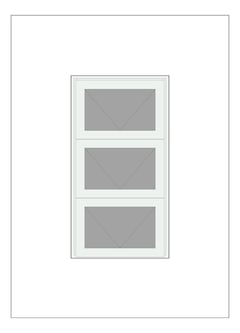 Front Image of Window Awning Capral Artisan 992 3V