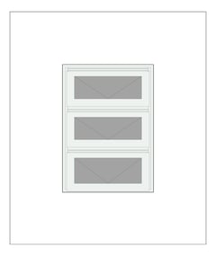 Front Image of Window Awning Capral Artisan 992 3V HookHinge