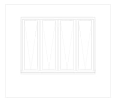 Front Image of Window Awning Capral Futureline H Multiple HookHinge