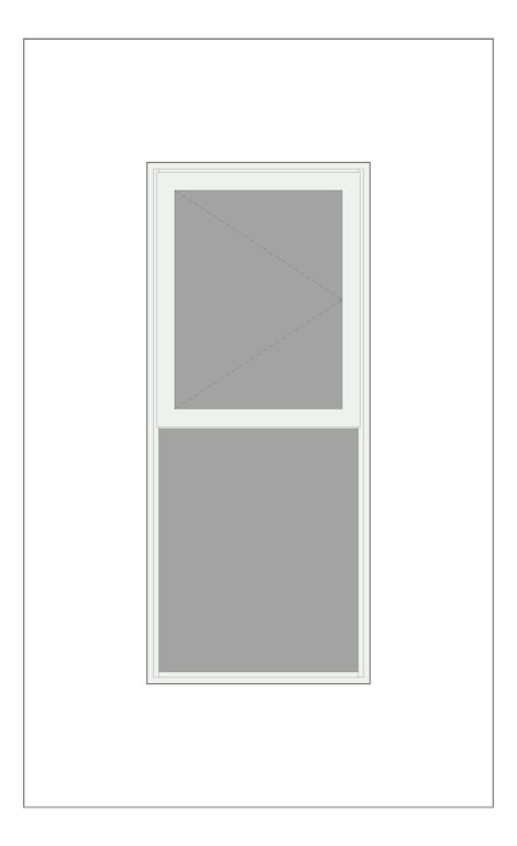Front Image of Window Casement Capral Artisan 992 2V