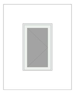 Front Image of Window Casement Capral Artisan 992