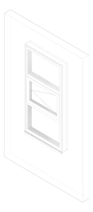 3D Documentation Image of Window Casement Capral Futureline