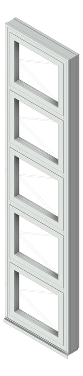 Image of Window Casement Capral Futureline V Multiple