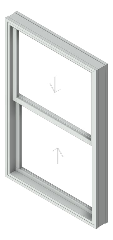 Navigate to Window DoubleHung Capral AGS 491