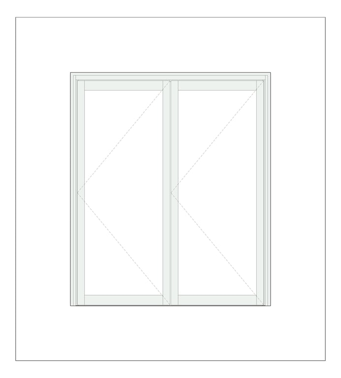 Front Image of Window Bifold Capral Artisan 995 2P
