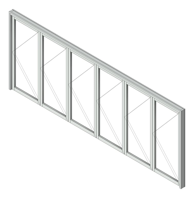 Navigate to Window Bifold Capral Artisan 995 6P