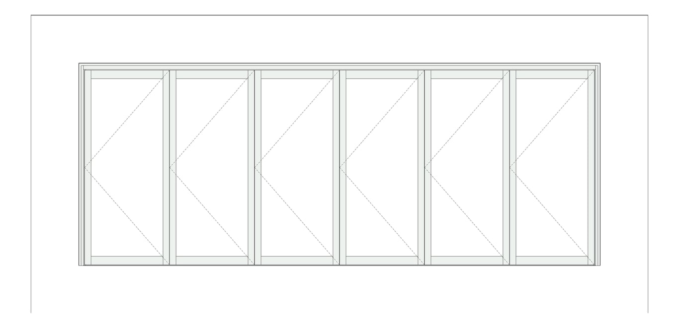 Front Image of Window Bifold Capral Artisan 995 6P