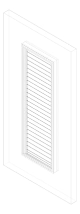 3D Documentation Image of Window Louvre Capral AGS