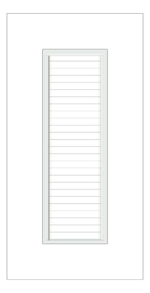 Front Image of Window Louvre Capral AGS