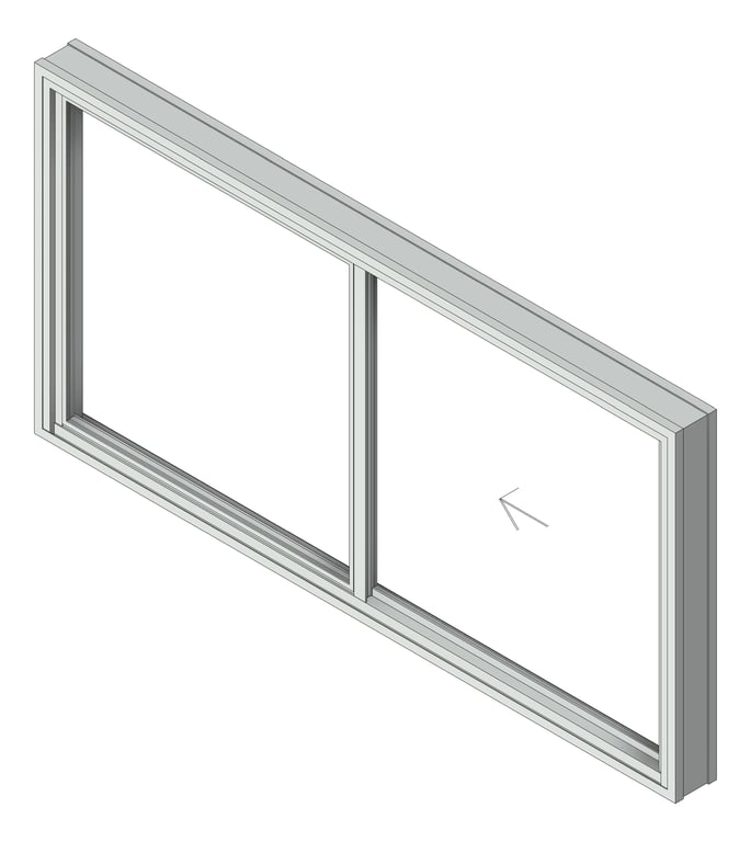 Navigate to Window Sliding Capral AGS 380 XO