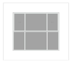 Front Image of Window Sliding Capral AGS 480 XOXTOOO