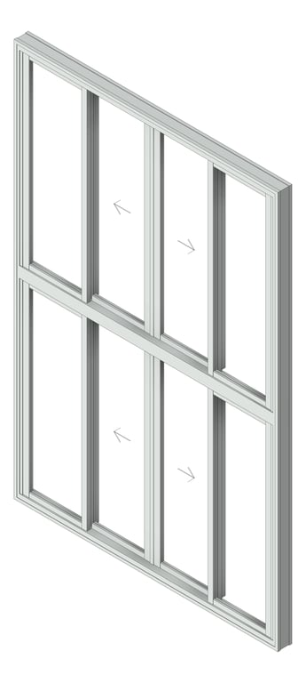 Navigate to Window Sliding Capral AGS 950 OXXOTOXXO