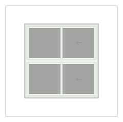 Front Image of Window Sliding Capral AGS 950 XOTXO