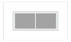 Front Image of Window Sliding Capral AGS 950 XX