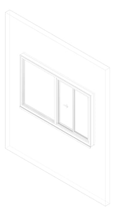 3D Documentation Image of Window Sliding Capral Futureline 990TB XO
